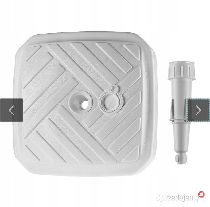 Składany parasol ogrodowy 220 ze stojakiem mazowieckie sprzedam