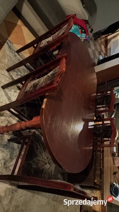 Stół Pokojowy 5 Krzeseł Rzeszów