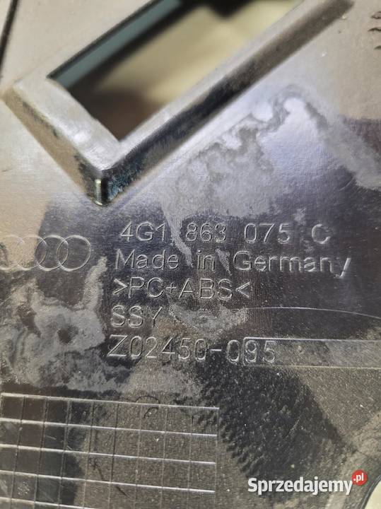 OSŁONA POD KIEROWNICĘ SZTYCĘ AUDI A6 C7 śląskie Przystajń