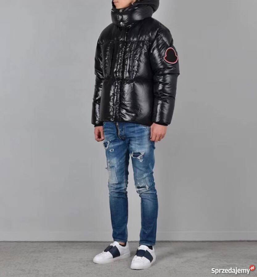 Nowa Męska kurtka MONCLER rozmiay ZIMOWA czarny Moda i Styl Warszawa