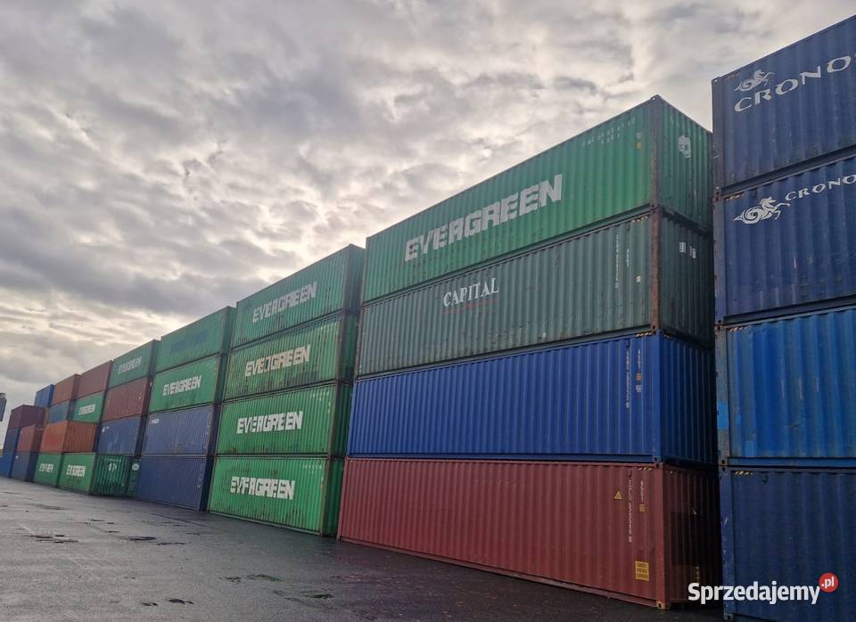 Kontenery morskie magazynowe 40HC Warszawa