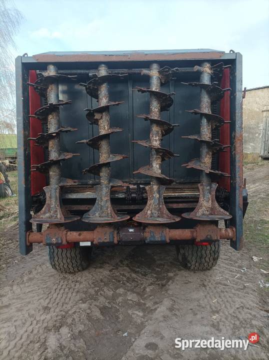 Rozrzutnik obornika metal fach 8ton Maszyny rolnicze Jabłonowo Pomorskie