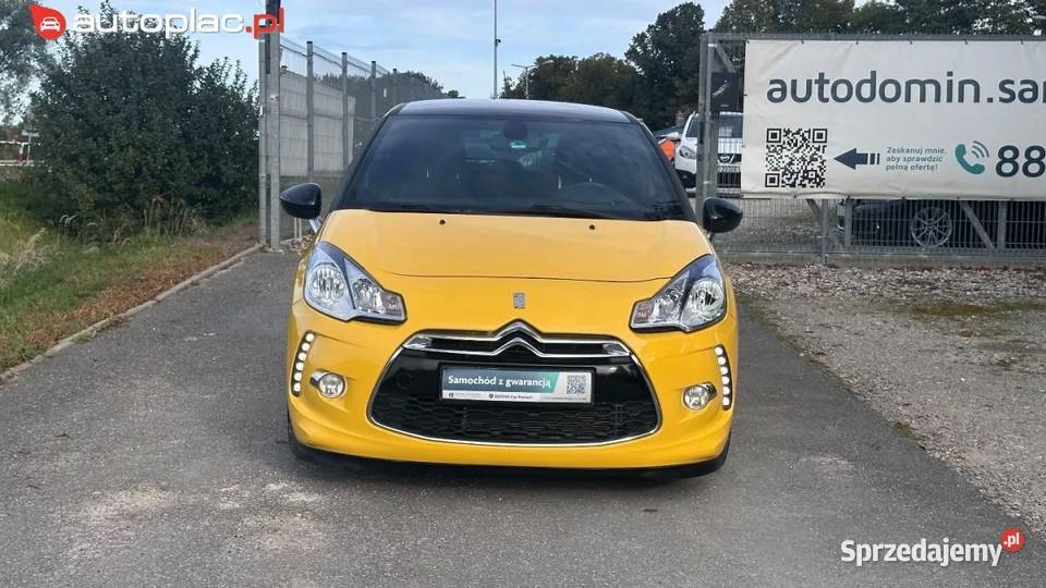 Citroen DS3 Raty 16 benz 120 Ladny egzemplarz Hatchback