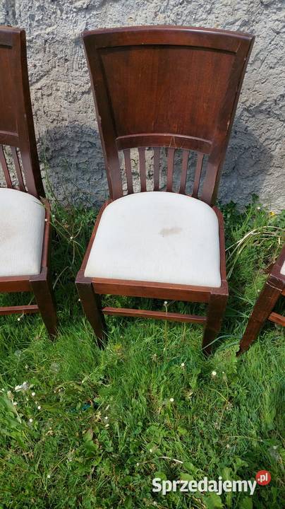 Krzesła 3 sztukistare