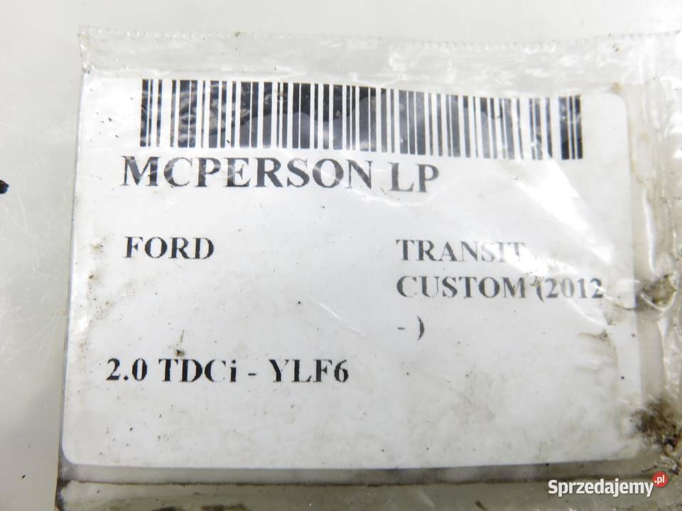 MCPERSON LEWY PRZEDNI FORD TRANSIT CUSTOM 20 osobowe małopolskie sprzedam