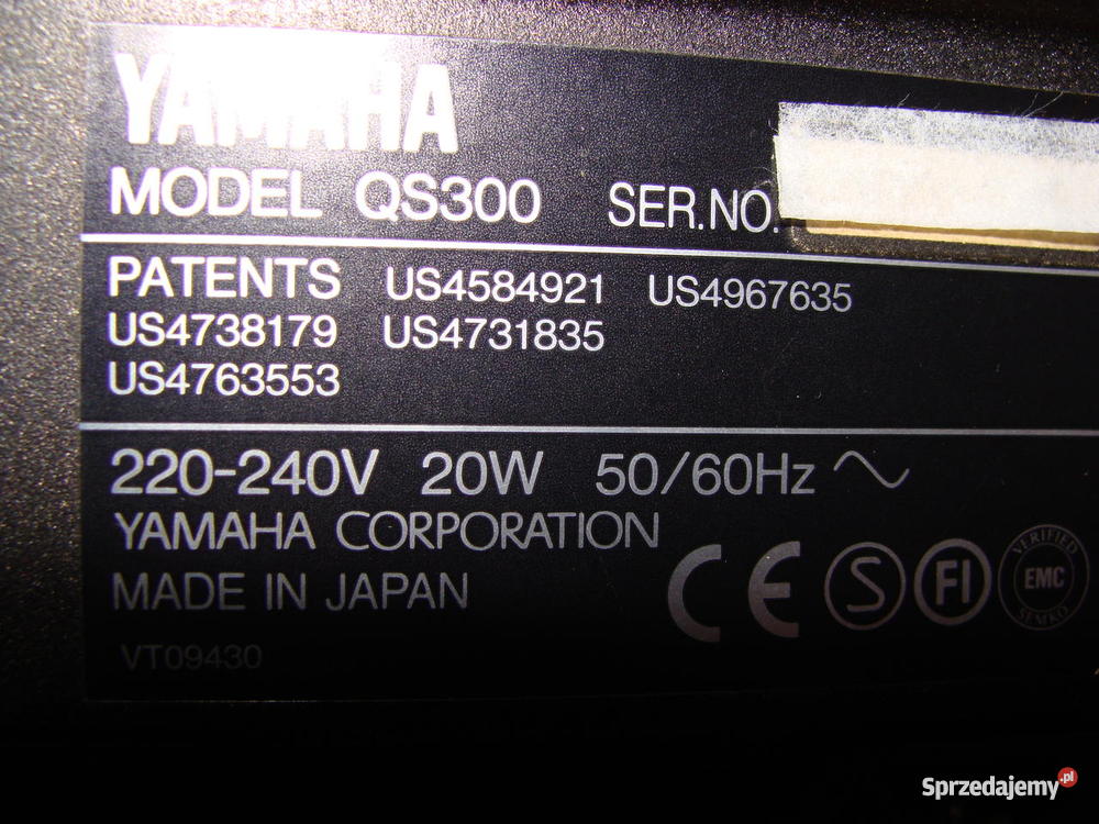 YAMAHA QS300 Szczytno