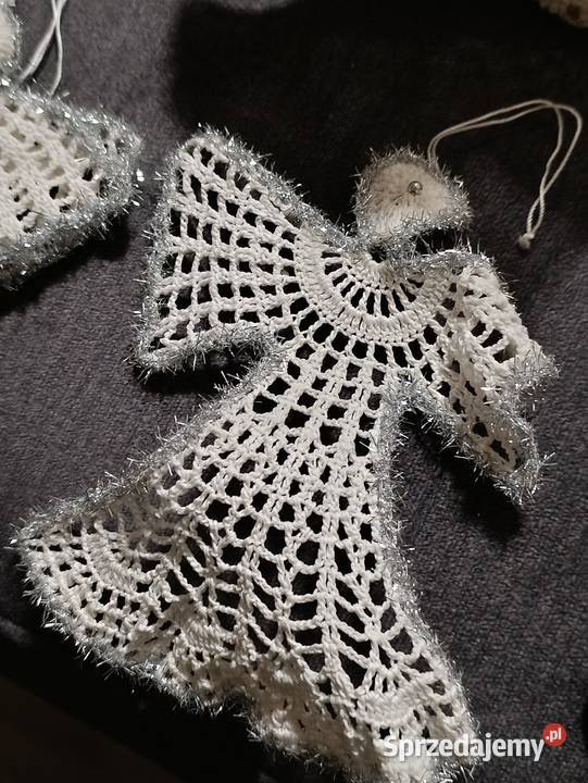 aniołki ręcznie robione ozdoby świąteczne na Poznań