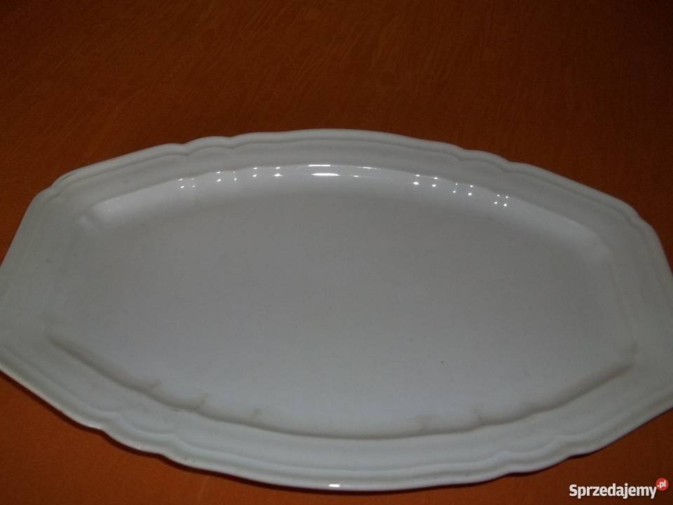 Duży półmisek Bawaria 35cmx25 biały Łódź
