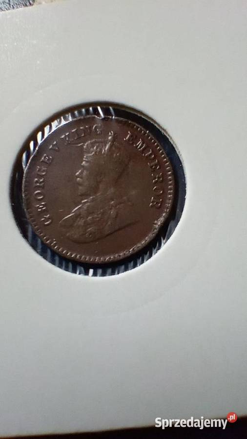Stare monety 112 anny 1920 Indie Brytyjskie Lesko