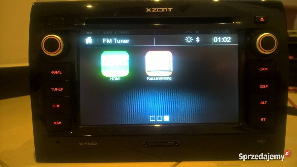 Radio nawigacja XZENT XF220 Navi bt hdmi kamera Sędziszów