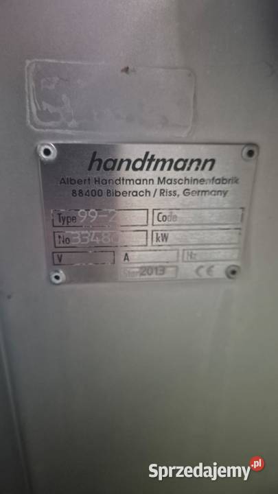 HANDTMANN GMD 992 Porcjomat mięsa mielonego Krotoszyn