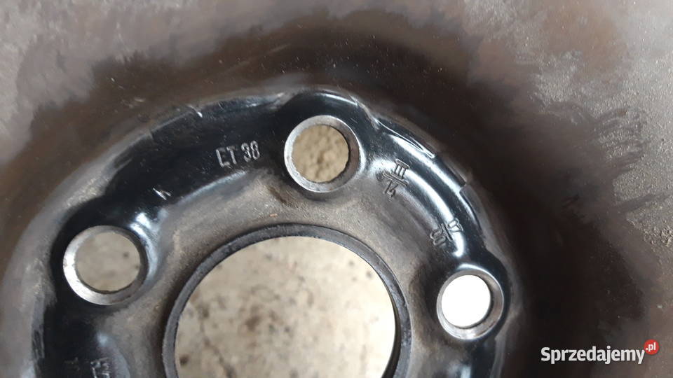 Felgi Stalowe 15 5x100 ET 38 VWSEATSKODA Medynia Kańczucka