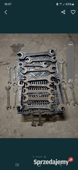 Klucze płaskie Prl śląskie Dąbrowa Górnicza