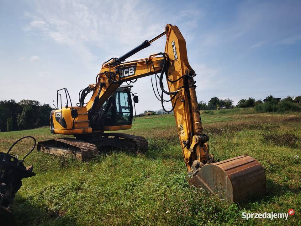 Koparka gąsienicowa JCB JZ 255 Koparki śląskie Cieszyn