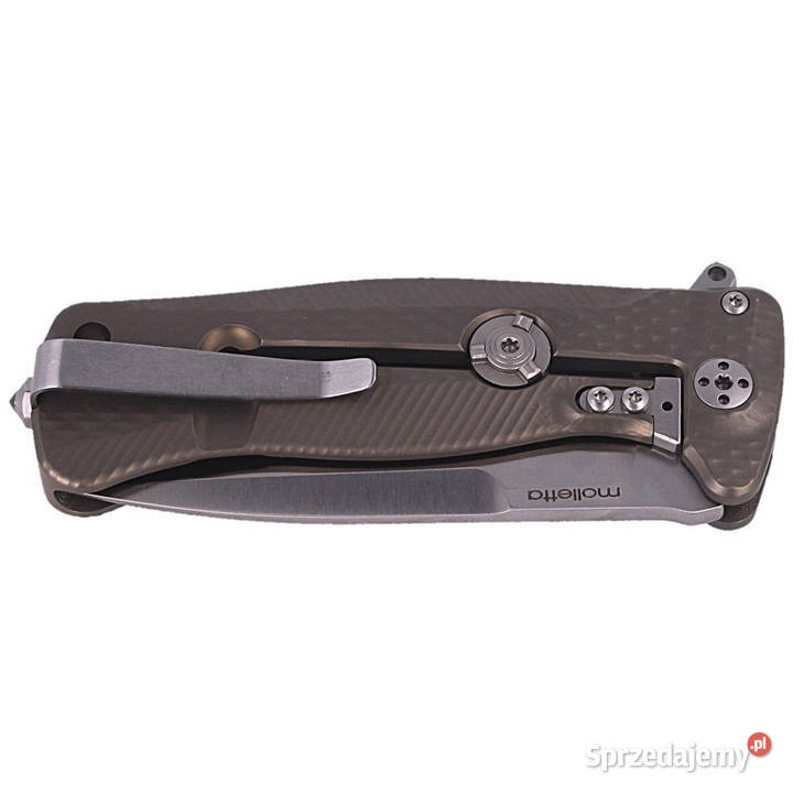 Nóż składany LionSteel SR22 Bronze Titanium mazowieckie sprzedam