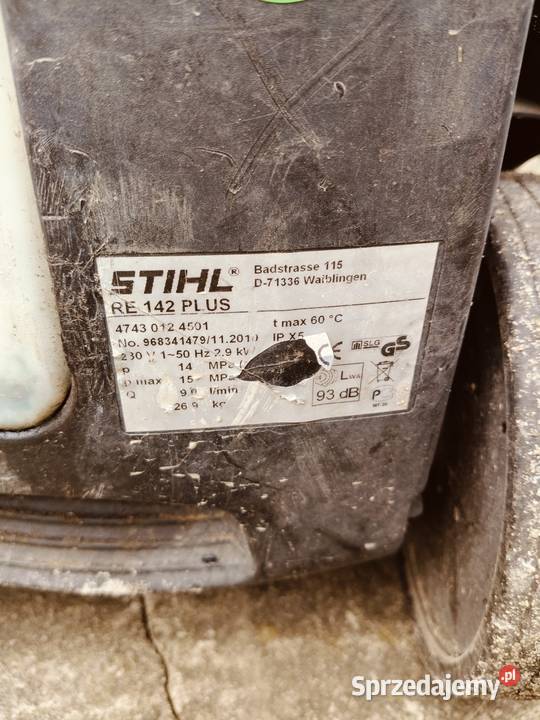 Myjka ciśnieniowa Stihl wysoki model RE 142 Sandomierz