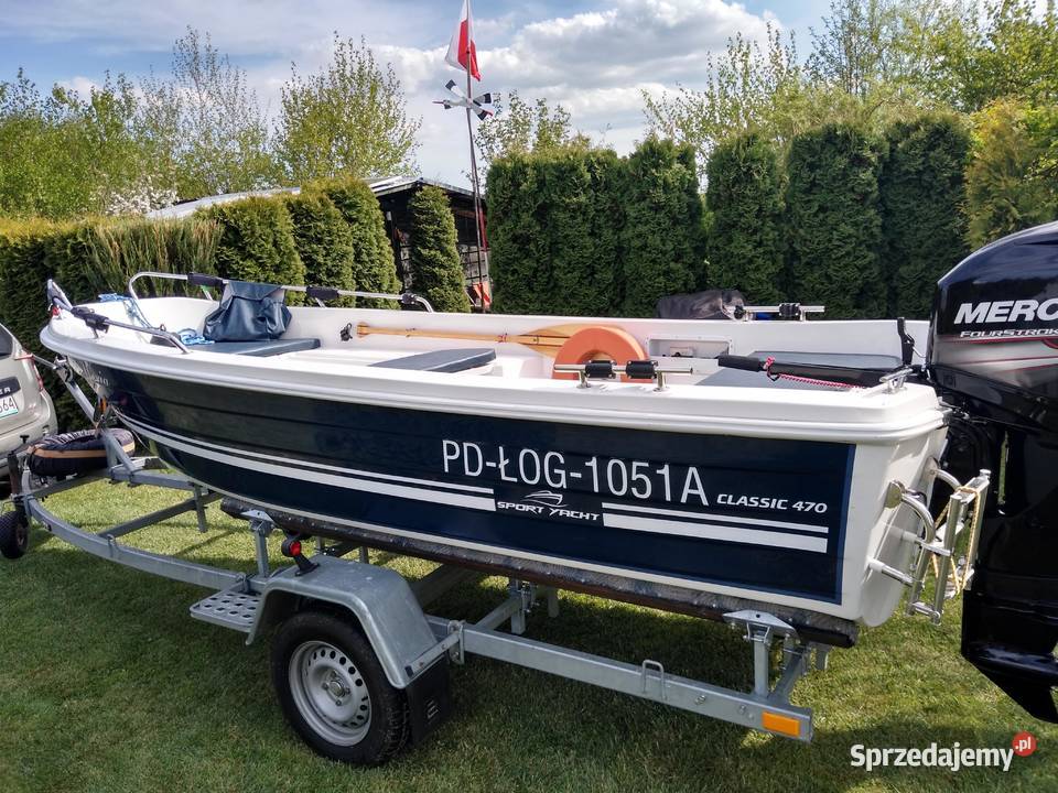 Łodź Motorowa Mercury 50 ELHPT SPORT YACHT model Łodzie i motorówki sprzedam