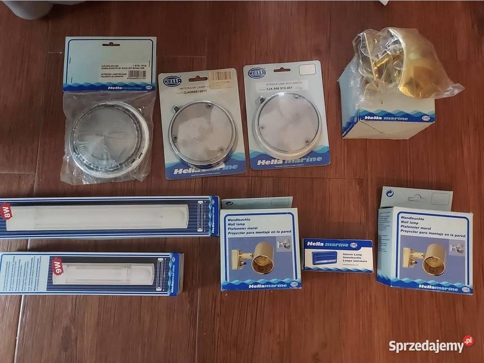 Nowe lampy Hela Marine do lodzi kampera kempingu Kampery Poznań sprzedam