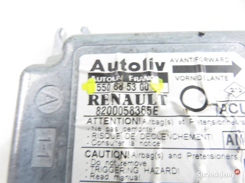 MODUŁ AIRBAG RENAULT TWINGO I 550885300 sprzedam