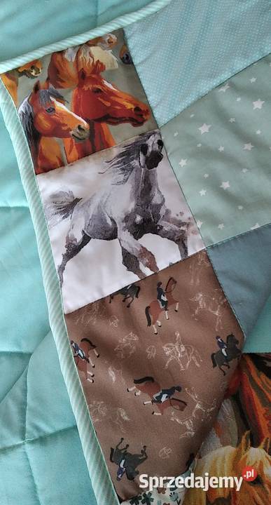 Narzuta patchwork 140200 Konie Koce i narzuty warmińsko-mazurskie Olsztyn