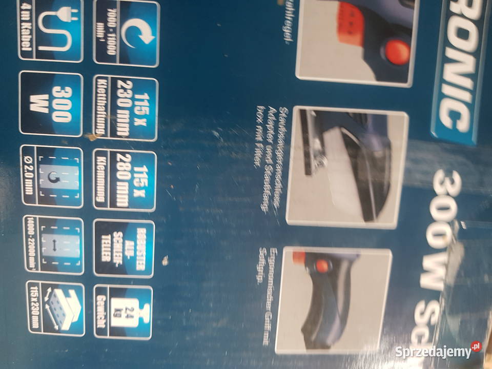 EINHELL KRAFTRONIC SZLIFIERKA OSCYLACYJNA 300W Głogowa sprzedam