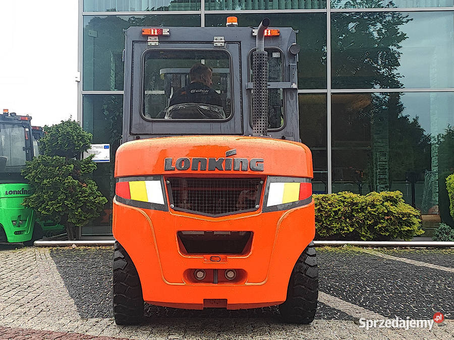Wózek widłowy Lonking LG50DT DEMO triplex 45 m diesel małopolskie Kęty sprzedam
