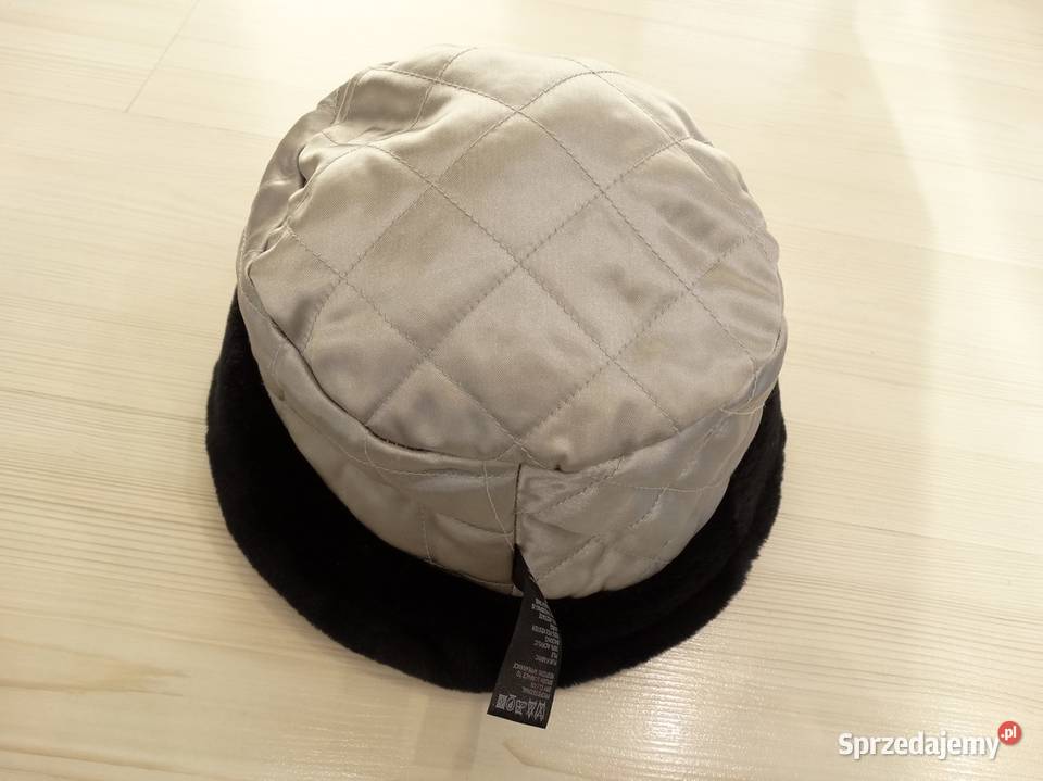 Czapka Kapelusz Bucket Zimowa Futrzana Sztuczne Łomża