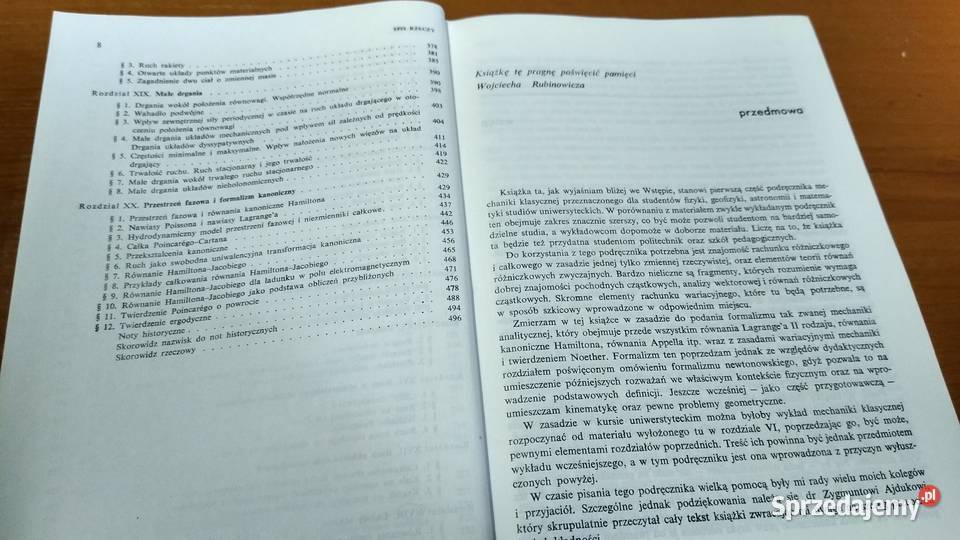 Mechanika klasyczna punktu materialnego i bryły Książki i Podręczniki Gdańsk
