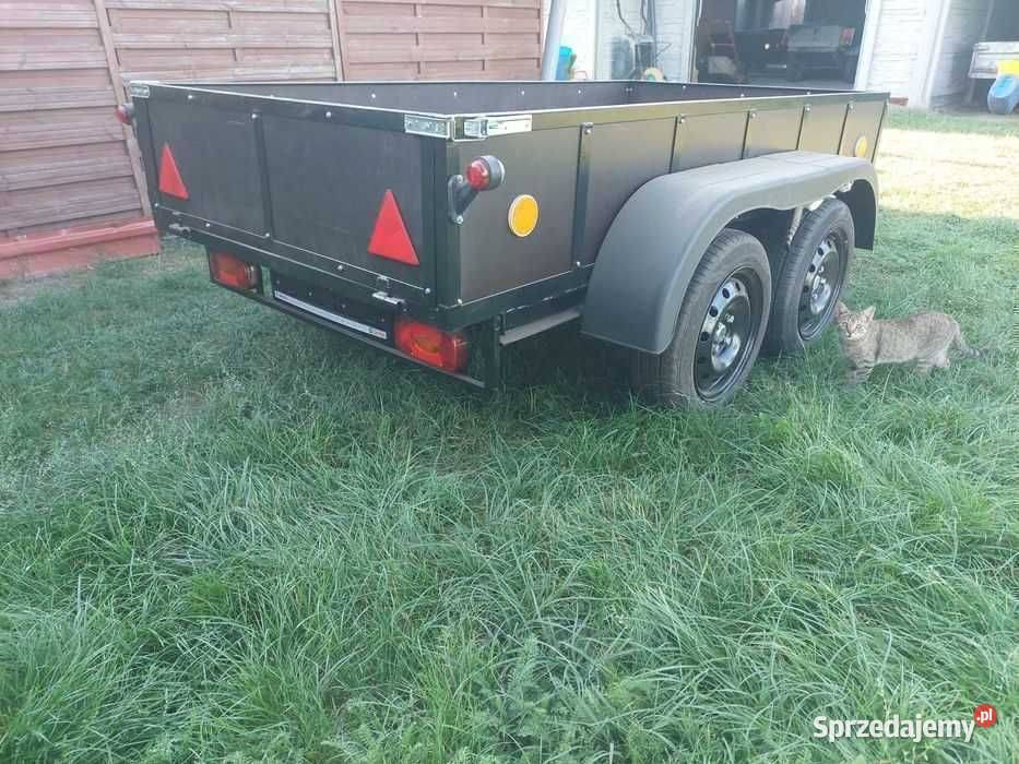 Przyczepka samochodowa dwuosiowa wielkopolskie Turek