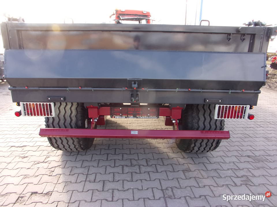 Przyczepa budowlana Tandem wahacz T6794M 85t Opoczno