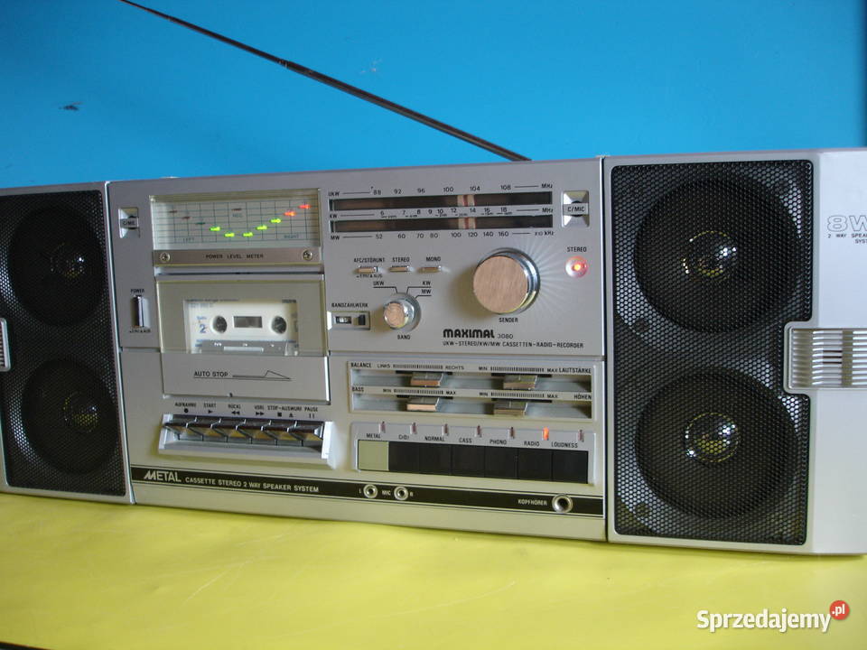 Radiomagnetofon MAXIMAL 3080 Zielona Góra sprzedam