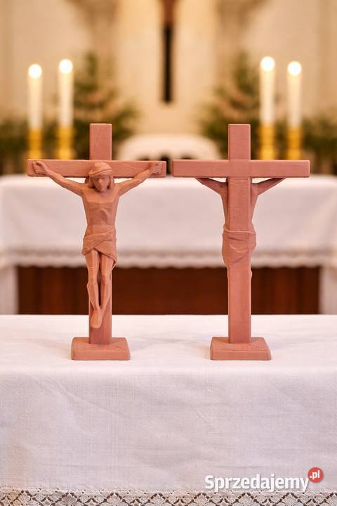 Krucyfiks stojący elegancka ozdoba religijna Gorzów Wielkopolski