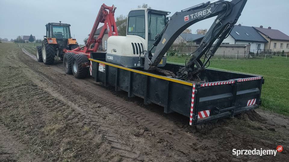 Wiertnica wbijanie pali równiarka laserowa 2d Górzno usługi budowlane