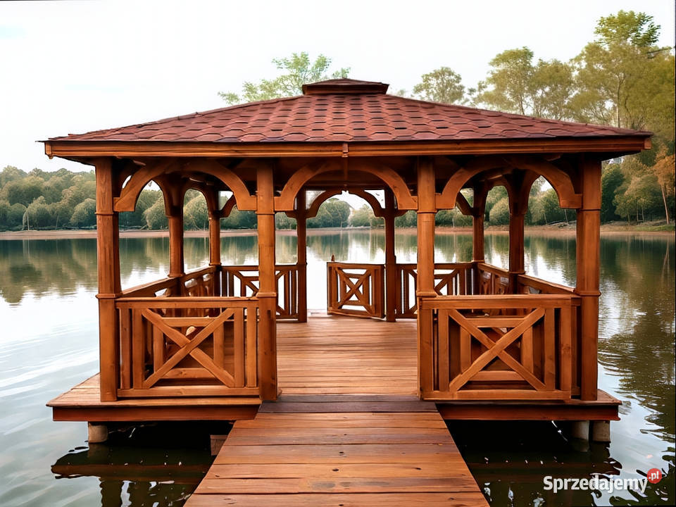 ALTANA 18 4x4 DREWNIANA KWADRAT OGRODOWA ALTANKA Parzymiechy