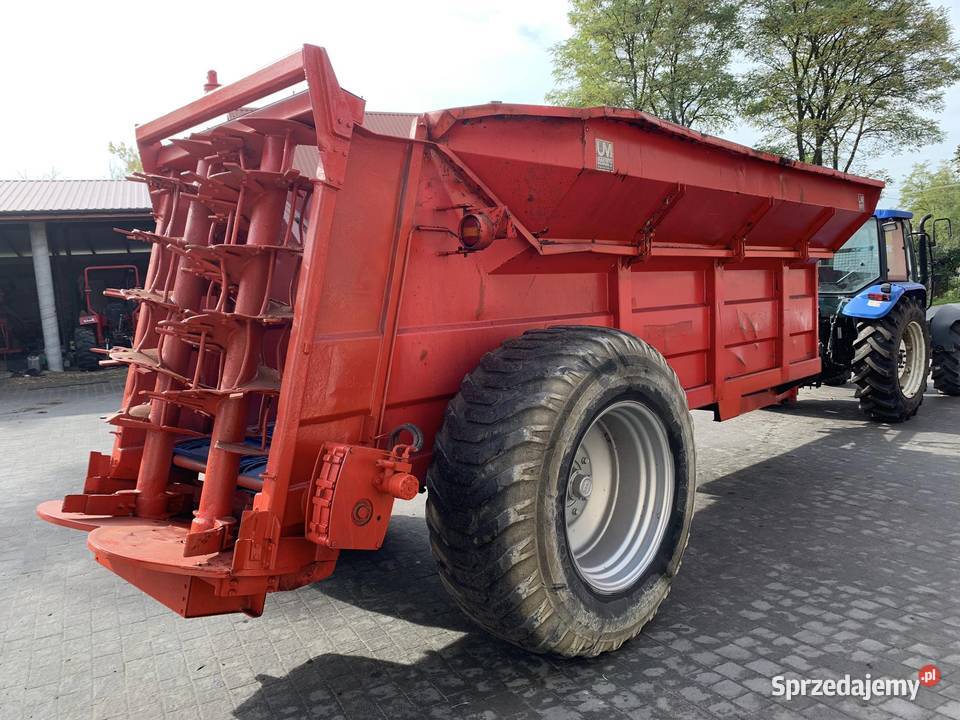 Rozrzutnik obornika 14 ton posuw hydrauliczny Imielno