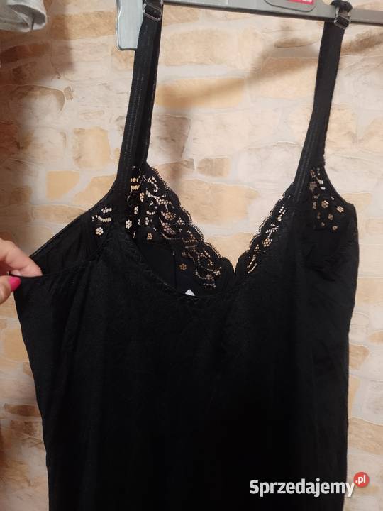 95C 42XL Ekskluzywna Czarna Halka pod sukienkę z Kraków
