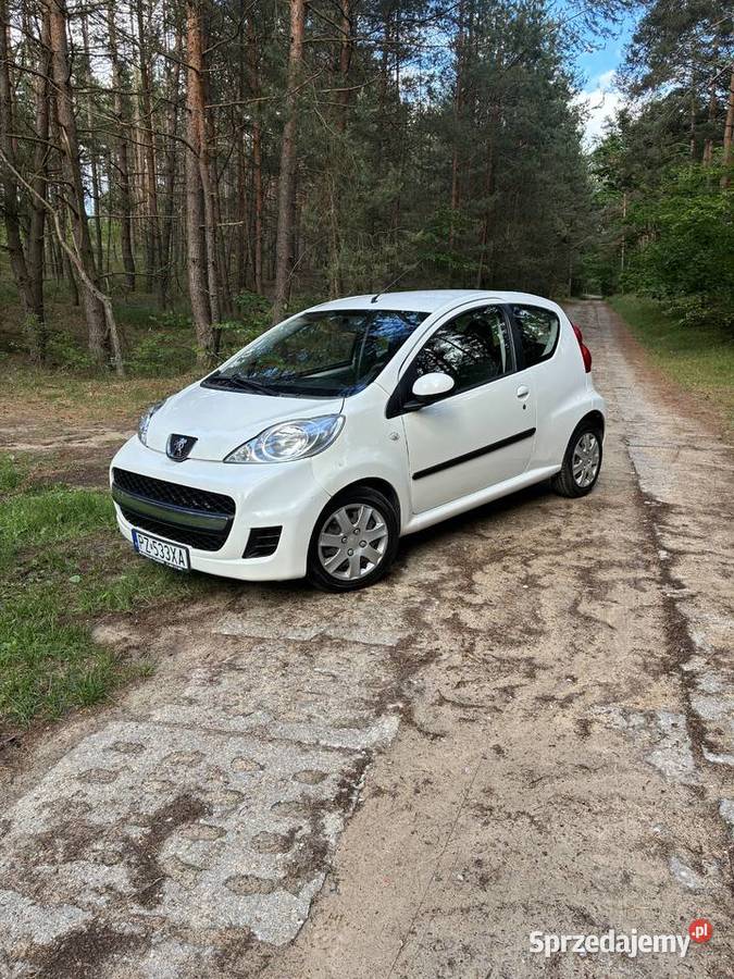 Peugeot 107 10 2010r Klima 113000km kujawsko-pomorskie Wielka Nieszawka