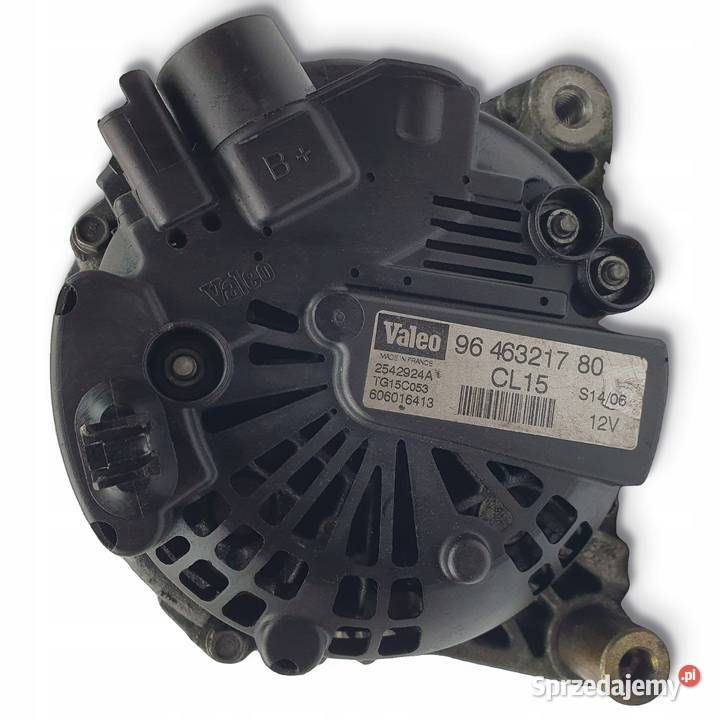 ALTERNATOR Peugeot 307 20 HDI Valeo 9646321780 Chełm