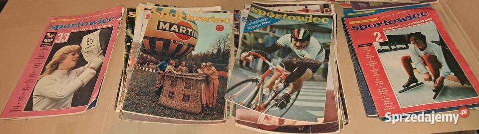 Czasopismo sportowiec kolekcja egzemplarze Antykwariat Białystok