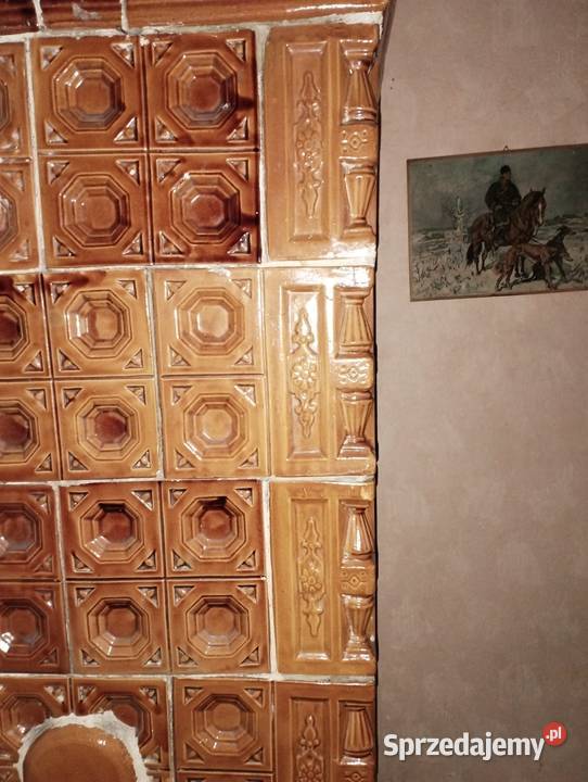 Kafle Piecowe Ozdobne z PRL Lubsko