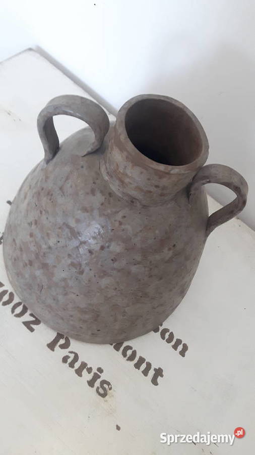 Dzban ceramiczny ręcznie wykonany Ceramika i szkło mazowieckie Otwock