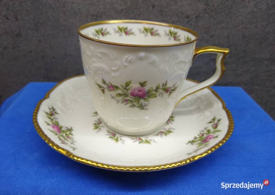Duża filiżanka Rosenthal Sanssouci Moosrose Kalisz