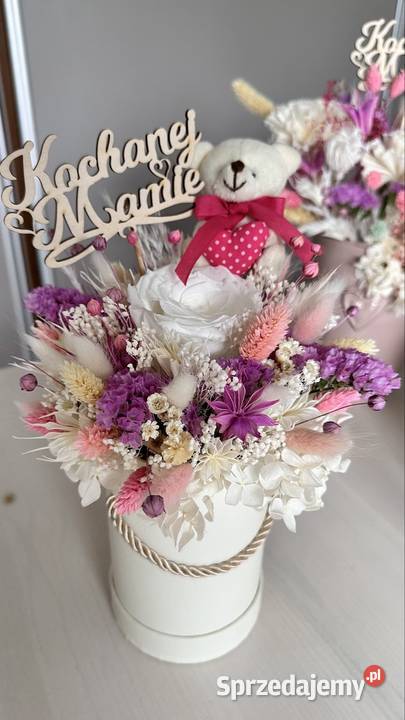 Flowerbox z roślinkami suszonymi i Zebrzydowice