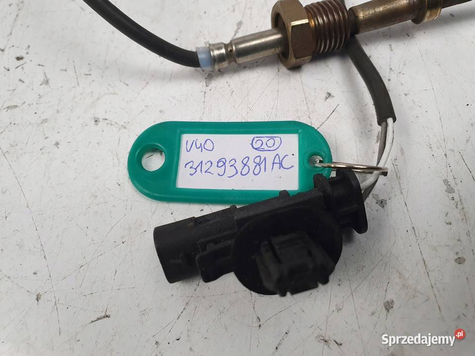 CZUJNIK TEMPERATURY SPALIN Volvo S60 II V60 I Motoryzacja lubelskie Chełm