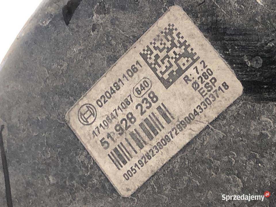 SERWO HAMULCOWE CITROEN JUMPER II 51928238 Wspomaganie hamulca