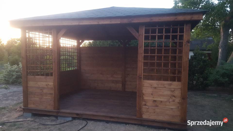 Altanka ogrodowa architektura drewniana sprzedam