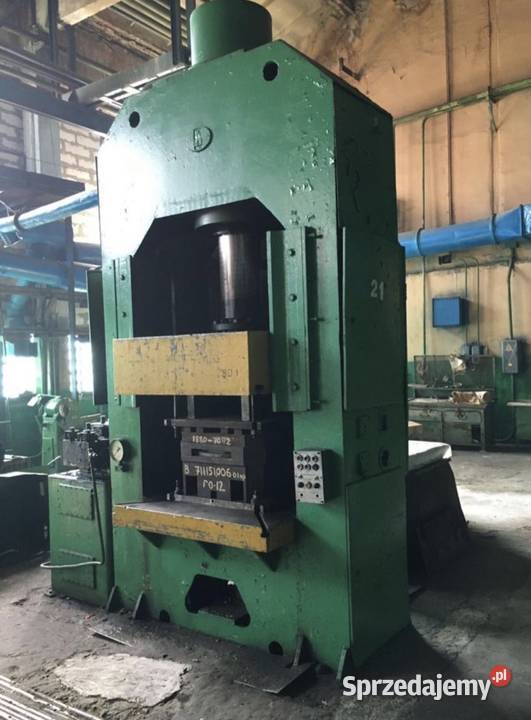 Prasa hydrauliczna 400 ton Częstochowa