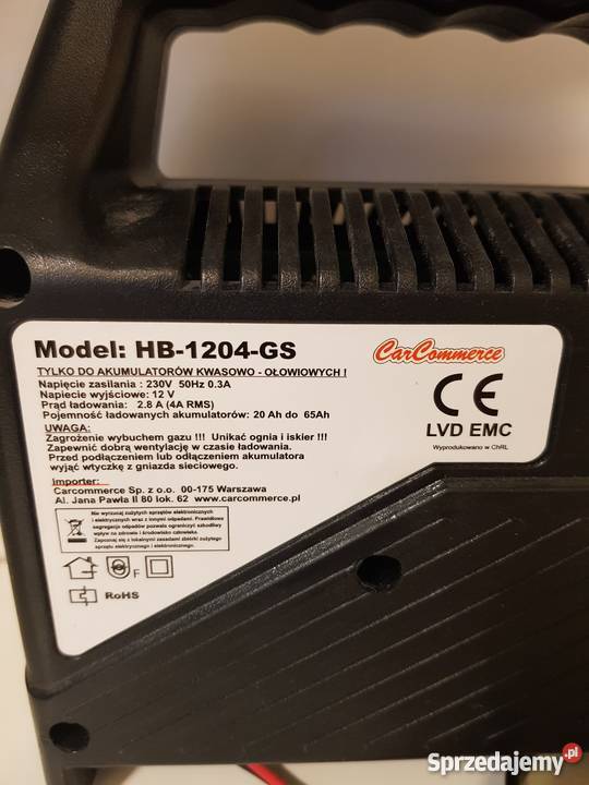 PROSTOWNIK HB1204GS 4 AMPERY 12V Pabianice