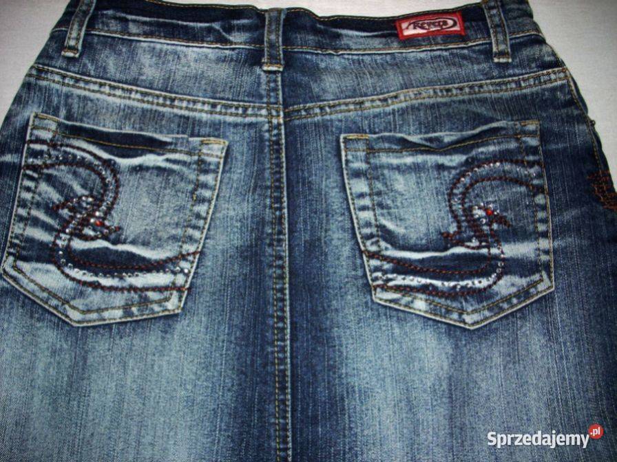 Revers Spódnica dżinsowa Jeans Coquette 36 38 Nowy Sącz
