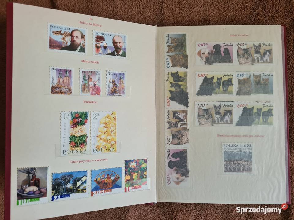 Znaczki RP tom XXIV rocznik 2002 2003 Filatelistyka śląskie Piekary Śląskie